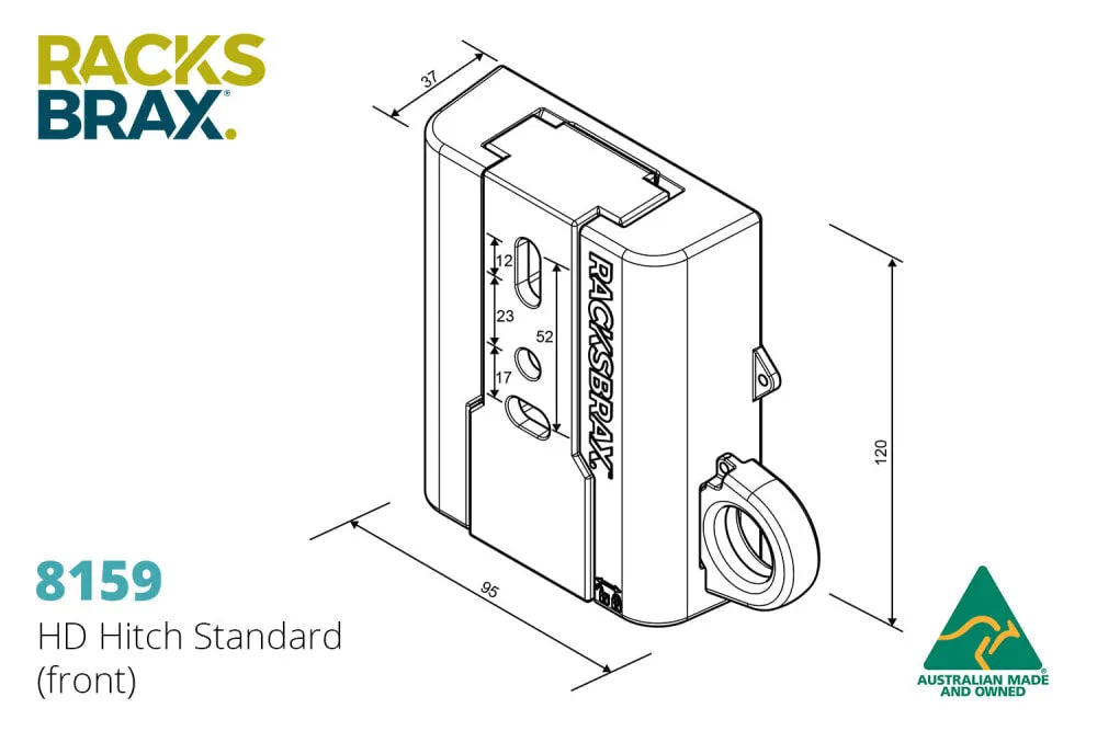 RacksBrax HD Hitch Standard