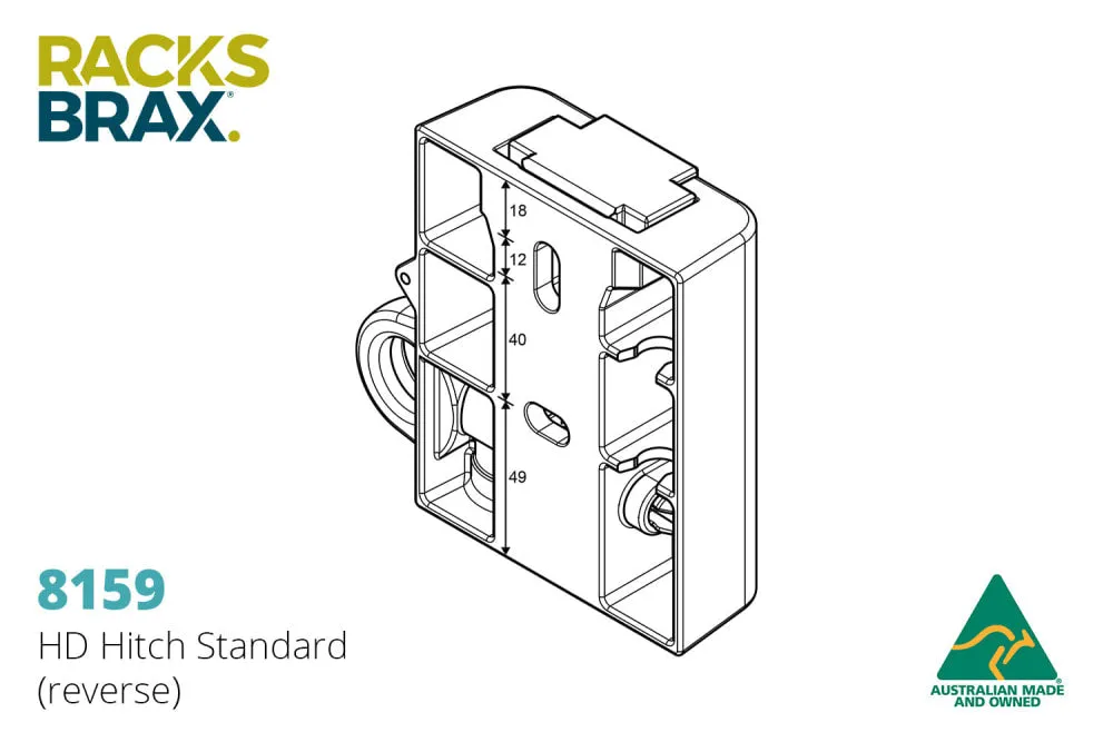 RacksBrax HD Hitch Standard