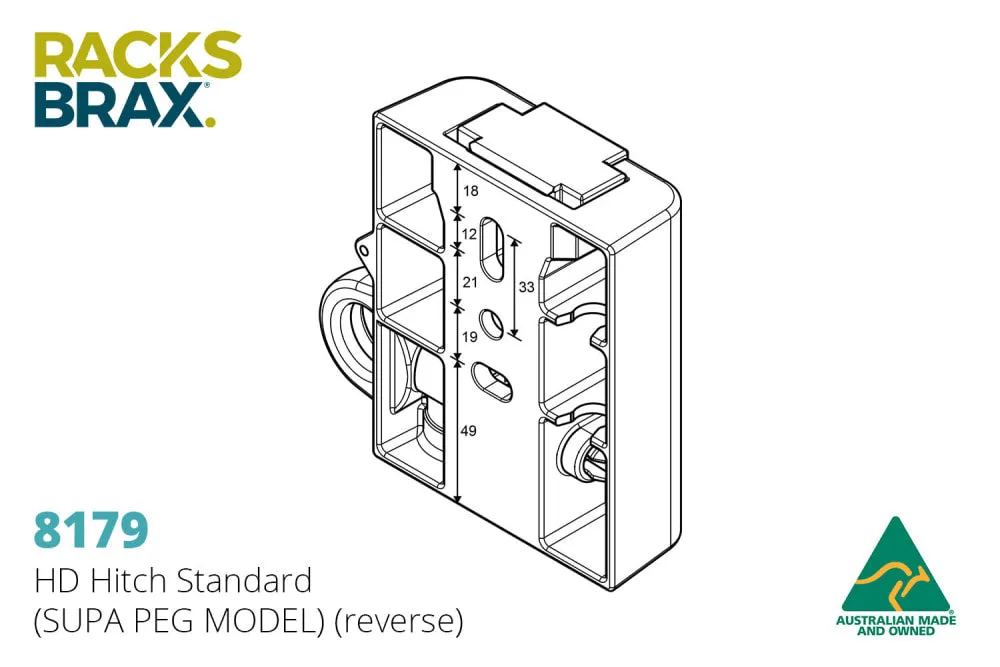 RacksBrax HD Hitch Standard