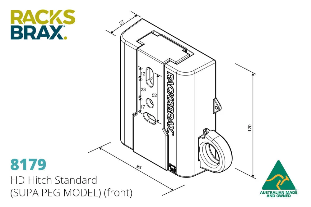 RacksBrax HD Hitch Standard