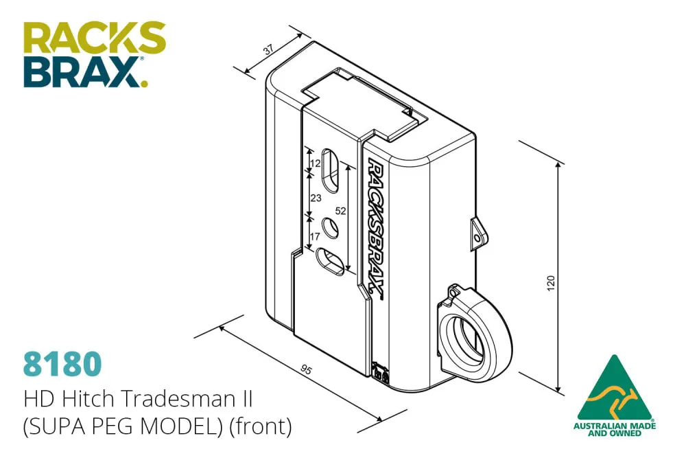 RacksBrax HD Hitch Tradesman II