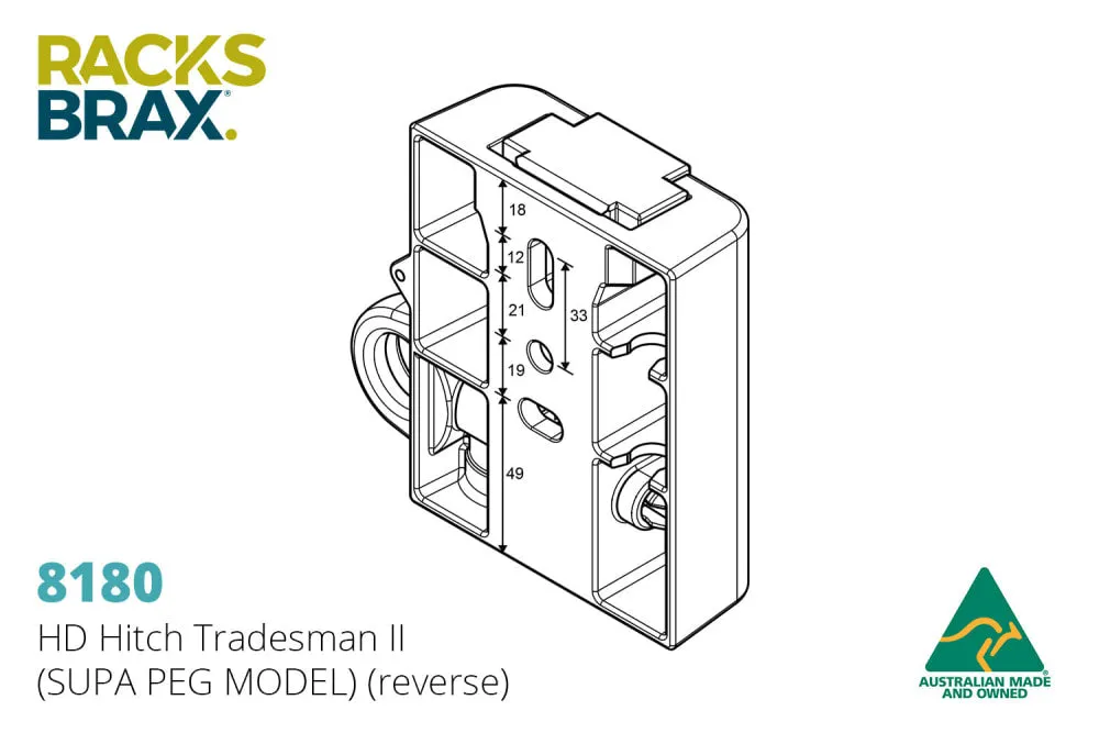 RacksBrax HD Hitch Tradesman II