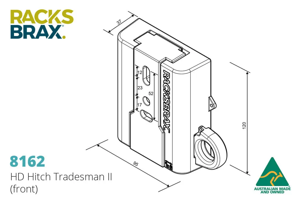 RacksBrax HD Hitch Tradesman II