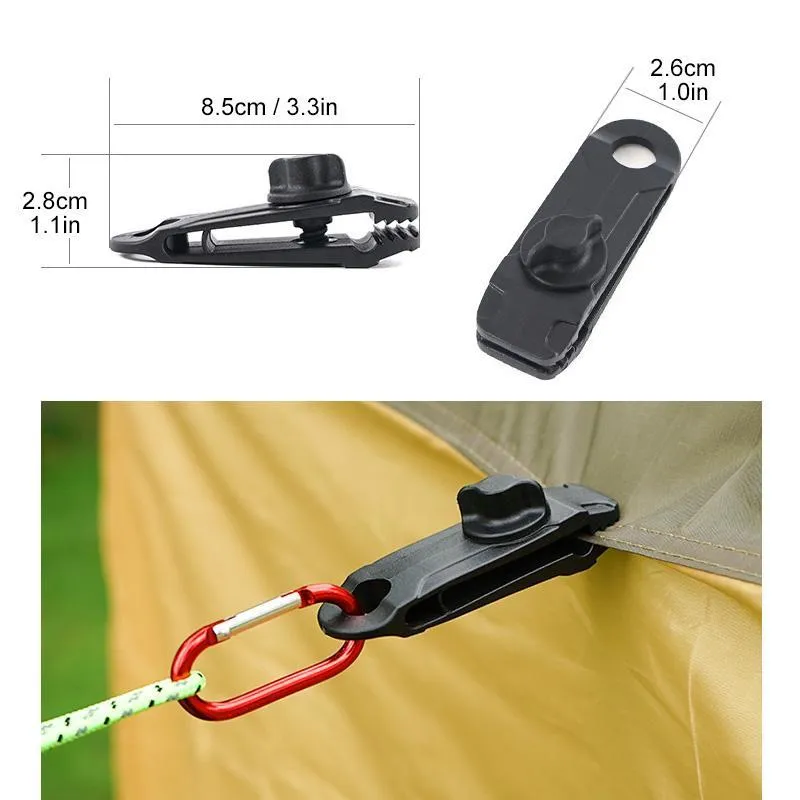 Reusable Fixed Plastic Clip For Outdoor Tent