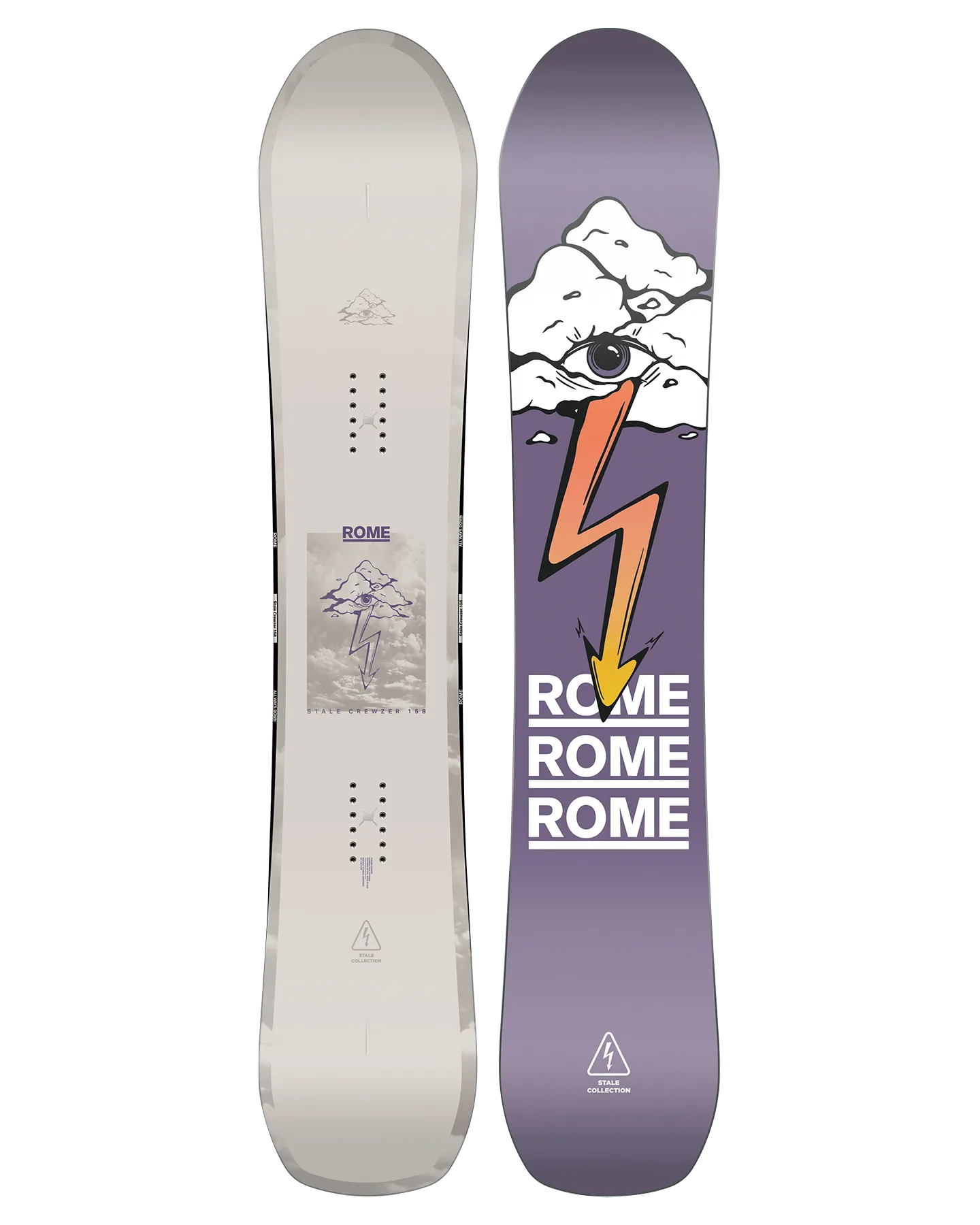 Rome Stale Crewzer Snowboard - 2025