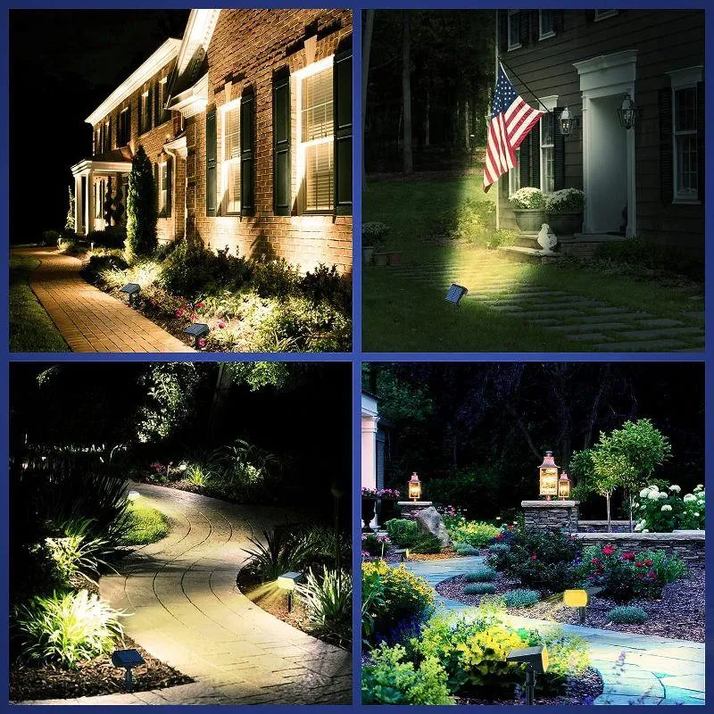 Solar Landscape Spotlights – Waterproof Outdoor LED Lighting