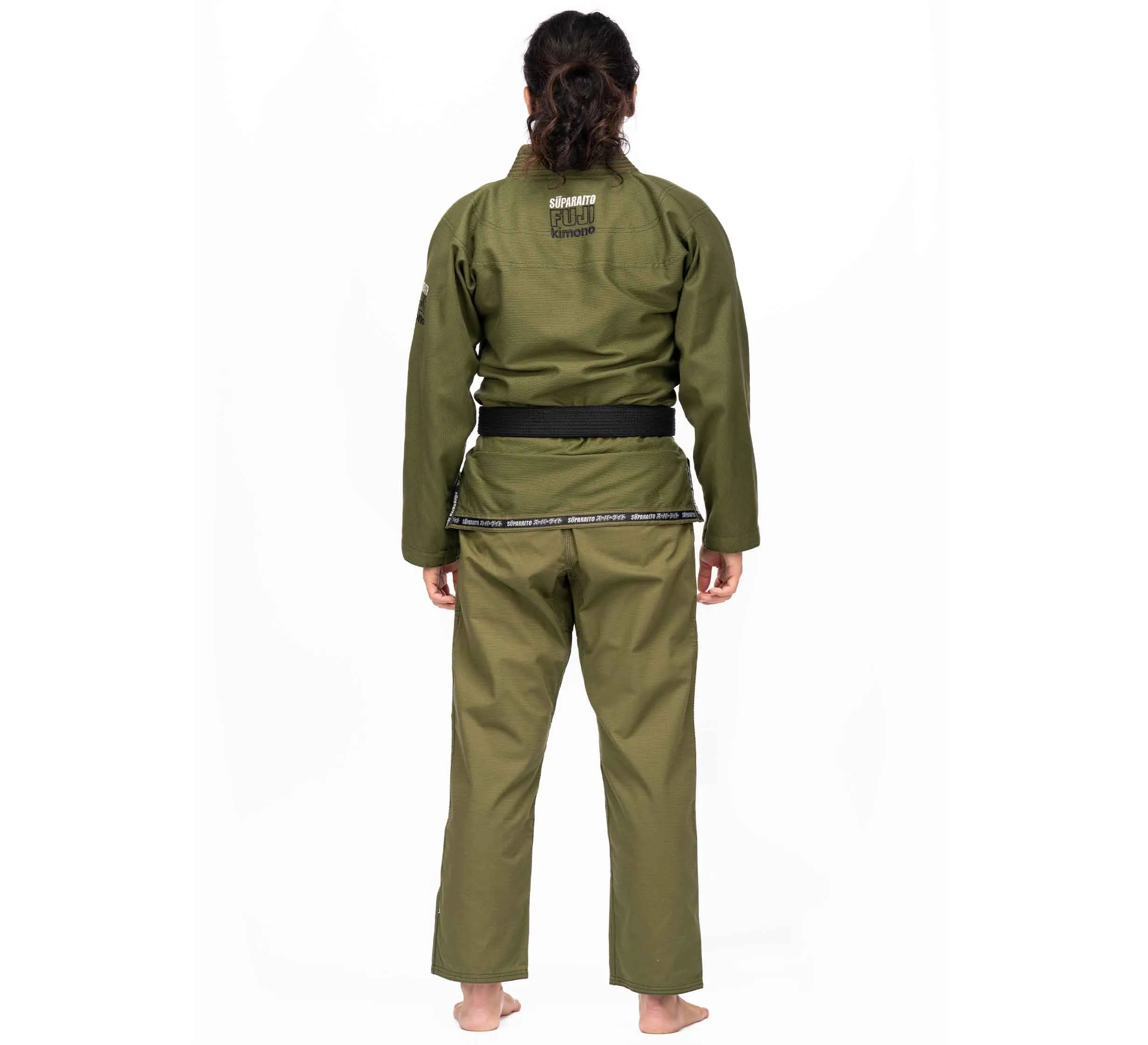 Suparaito BJJ Gi (Unisex Size) Army Green