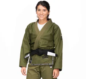 Suparaito BJJ Gi (Unisex Size) Army Green