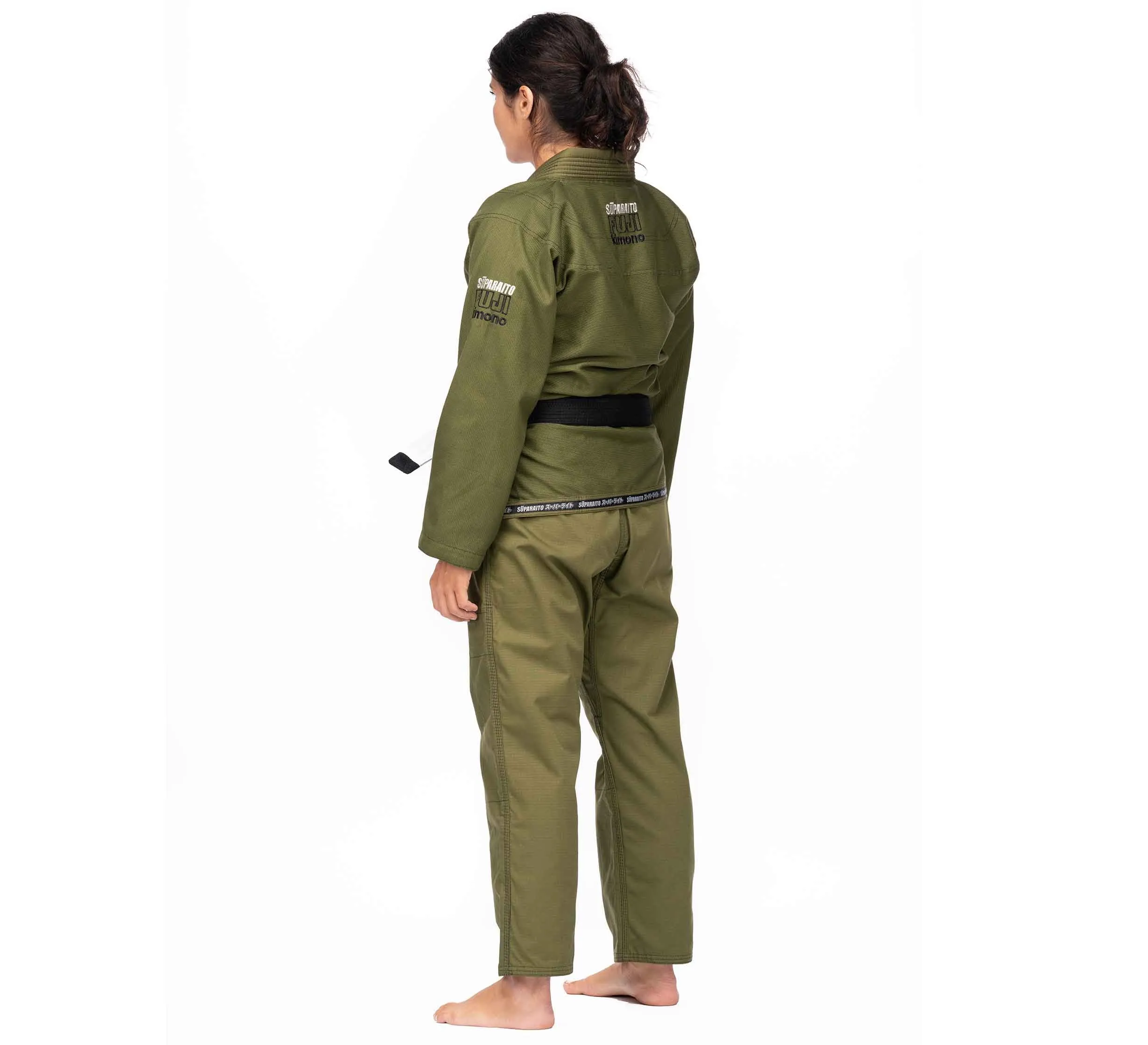 Suparaito BJJ Gi (Unisex Size) Army Green