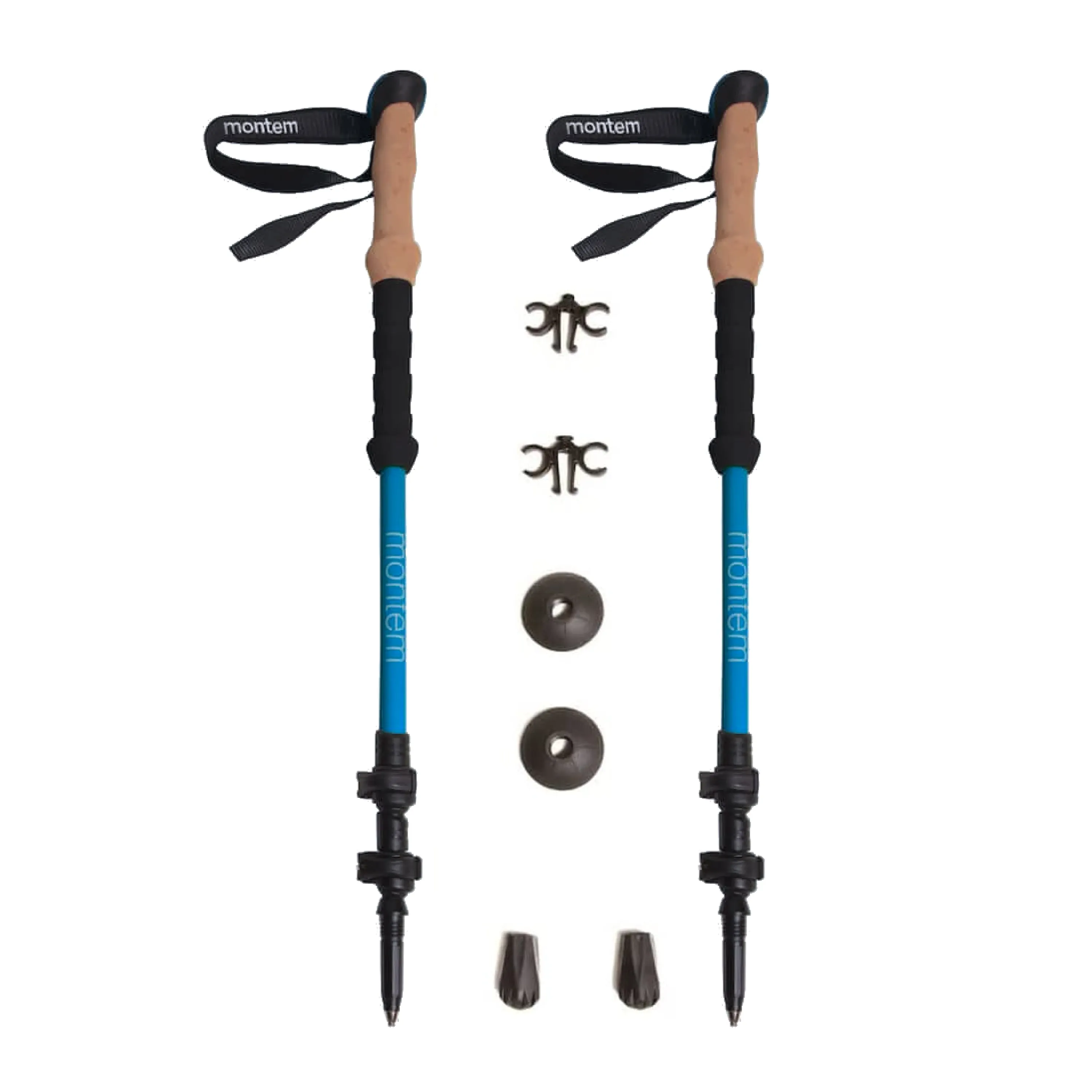 Ultra Light 100% Carbon Fiber Trekking Poles