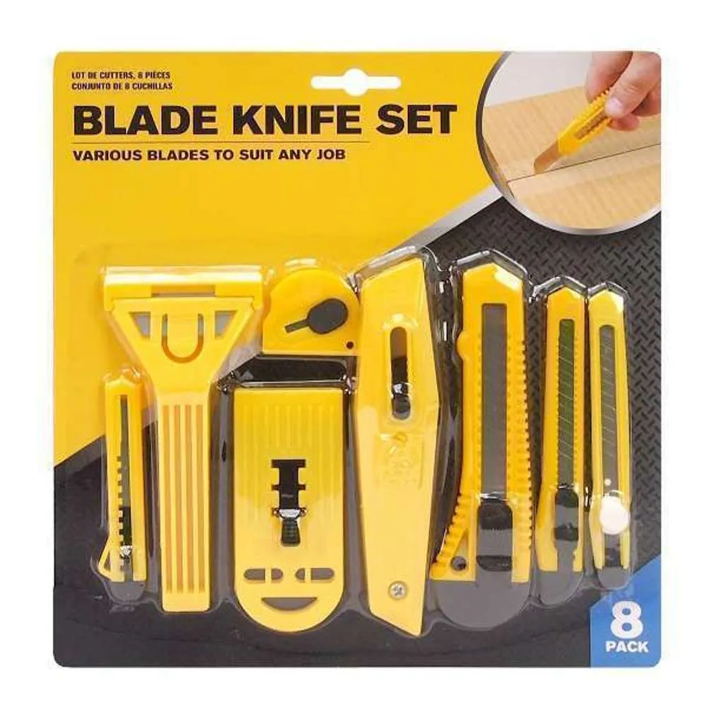 Utility Knife 8pc