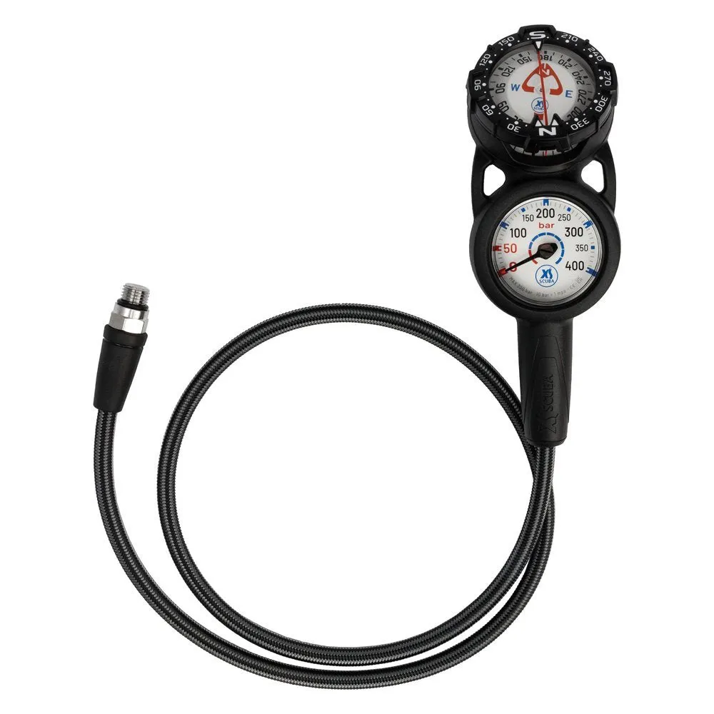 XS Scuba QuikVu Pressure and Compass Console - Metric