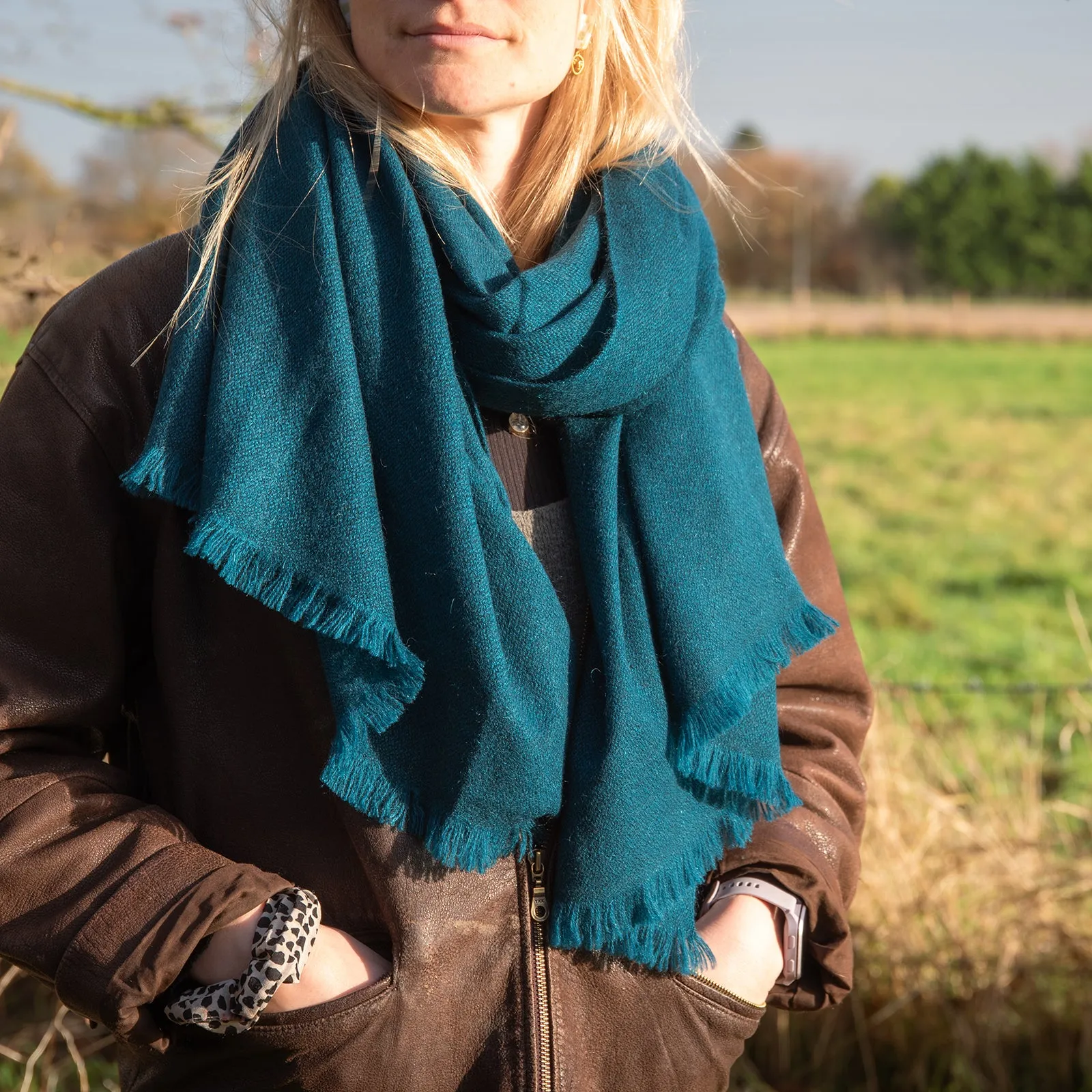 Yak Fringe Scarf by Cosi  - Choice of 3 Colours